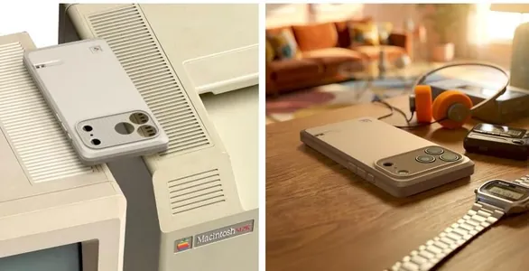 Apple-iň 50 ýyllygy mynasybetli iPhone üçin ilkinji Macintosh-yň stilinde daşlyk çykaryldy