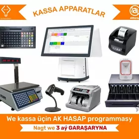 KASSA APARAT BARKOD SKANER CEK PRINTER AKHASAP