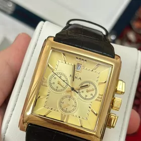 NIKA gyzyl sagat золотые часы