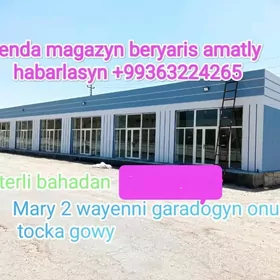 Magazyn arenda beryas