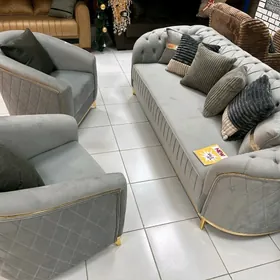 тройка диван кресло кредит