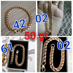 Gyzyl çaýylan 50 gr braslet