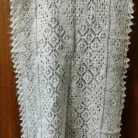 Оренбургский пуховый палантин