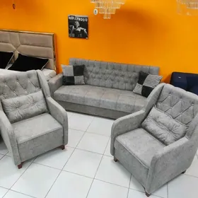 тройка диван кресло кредит