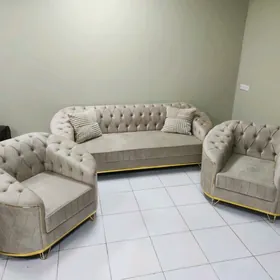 тройка диван кресло кредит