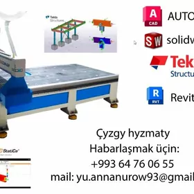 2D 3D Услуги ЧПУ/CNC/Autocad