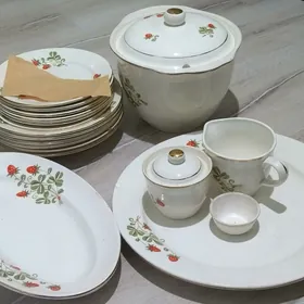 сервиз земляника ссср