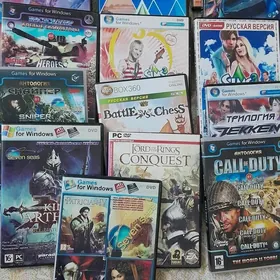 диски с видео играми