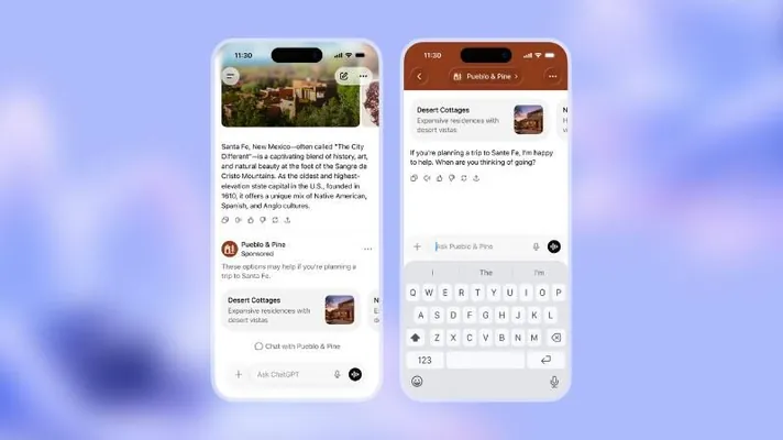 ChatGPT-iň mugt wersiýasynda mahabat goýlup başlanar