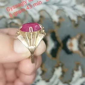 Gadymy gyzyl PAWUK yuzuk