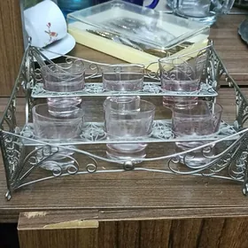 рюмки и под рюмки серебро