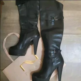 Сапоги кожаные 35 размера