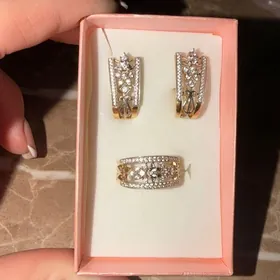 золотой комплект gyzyl