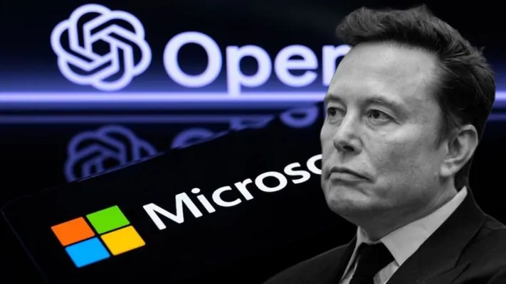 Mask OpenAI bilen Microsoft-dan özüne 134 mlrd dollara çenli tölemegi talap edýär