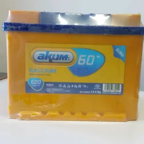 Akkumulýator Akum 60Ah