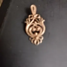 кулон золотой советская проба