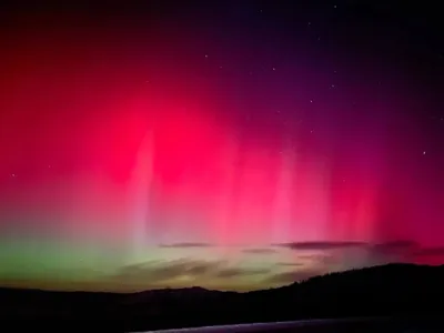 Мощная магнитная буря раскрасила небо и вывела из строя научные приборы