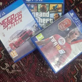 Ps4 disk fifa 18 gta5 Ned sped