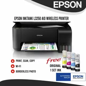Принтер + Сканер + Копир = Epson L3250!
