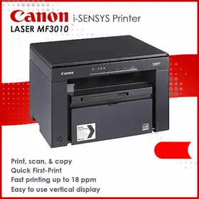 "3-i 1-de" lazer enjamy Canon i-SENSYS MF3010