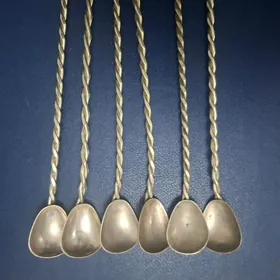 Мельхоровый лошка Вилка нажы