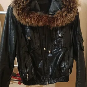 куртка кожаная и пальто