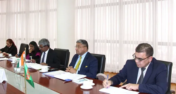 Aşgabatda türkmen-hindi syýasy geňeşmeleri geçirildi