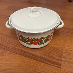 кастрюля эмалированная