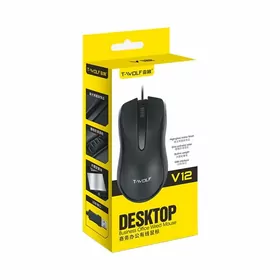 WOLF V12 проводная мышь
