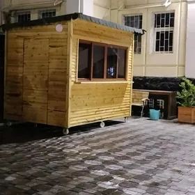 домик деревянный   Budka