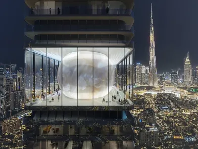 В Дубае планируют построить небоскреб со светящейся сферой внутри
