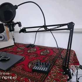 Studio mikrafon pult