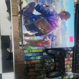 Ps 4 slim 2 джойстика