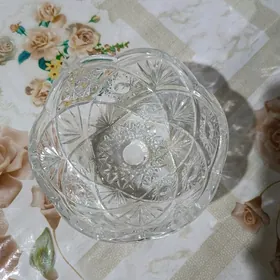 Ваза хрустальная