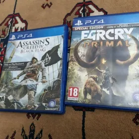 Ps4 Far cry, assasins creed bf