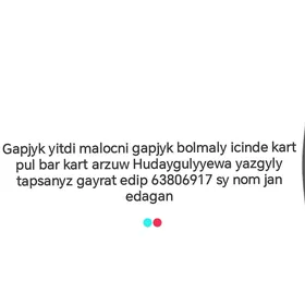 Gapjyk yitdi