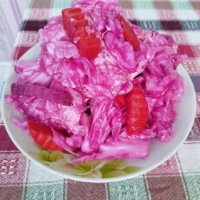 МАРИНОВАННАЯ ДОМАШНЯЯ КАПУСТА.