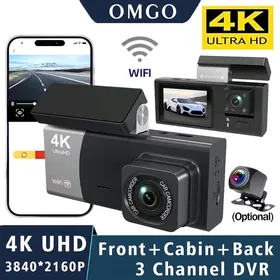 Wideo registrator 4k 3kameraly