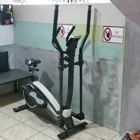 тренажёр кардио, лыжи