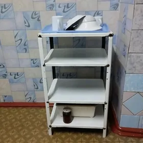 металлическая этажерка-полка