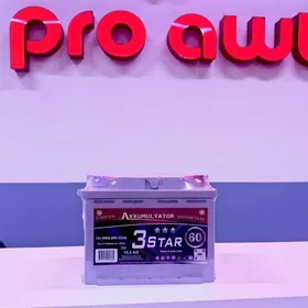 AKKUMULYATOR 🫟 3STAR 12V60AH