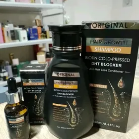 Saç östirýän we dökilmä garşy