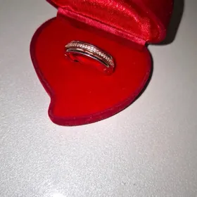 Кольцо серебро