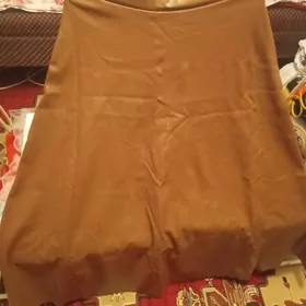 кожаный юбка