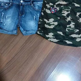 джинсовые шорты