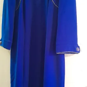 платье женское синее 48 размер