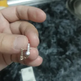 Детские золотые серьги