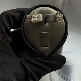 серьги пусеты