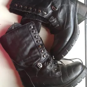 сапоги -40р.кожа