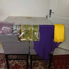 шарфы материал марлёвка